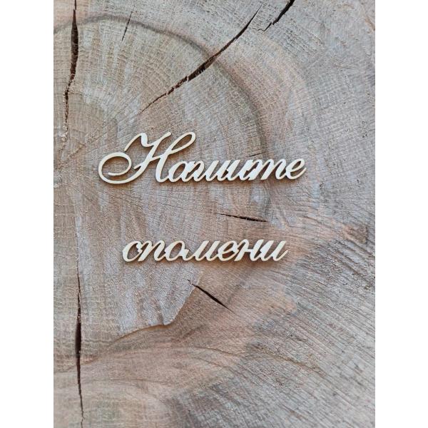 Нашите спомени 